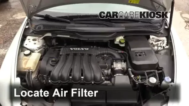 2007 Volvo V50 2.4i 2.4L 5 Cyl. Filtre à air (moteur) Changement